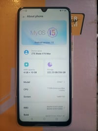 زد تي اي V70 • بطارية ٦٠٠٠ • شاشة اصلية