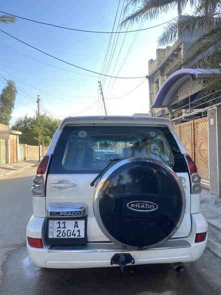 السلام عليكم برادو 2009 للبيع VX فول مواصفات السيارة مكفولة من الضربة. بيها صبغ دعامية الامامية وبيها بارد بالبدي. محرك4000  6سلندر. ماشيه 109 حقيقي. تخم تاير جديد. كهربائيات كامله. رقم بغداد انكليزي الدولي. السيارة بأسمي تحويل ثاني يوم. السونار مرفق مع المنشور. 

السعر : 210 وبيها مجال بسيط
الرقم : ***********
