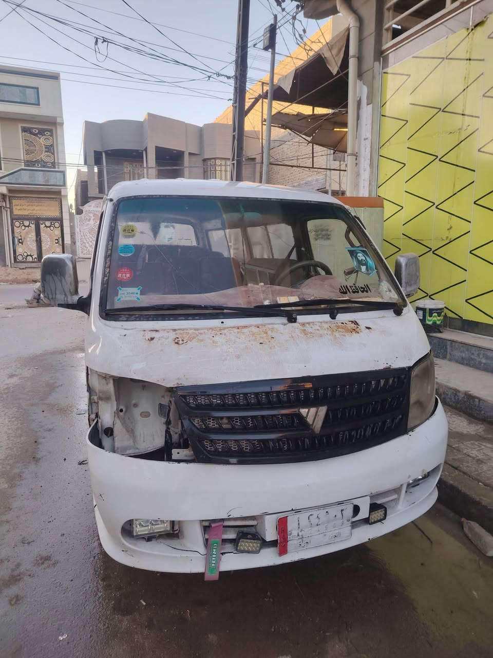 فوتون موصليه ٢٠١٤ بأسم مواطن ماعليها اشارت حجز
مكينه خيط بخار

كير واكسن خير من الله حداديه نص عمر كهربائيات كلها شغلاته تخم تاير ماعده واحد تعبان

بيها مازدتها مكسوره وشلتها

السعر ٢٥ وبيها مجال

الديوانيه ***********
