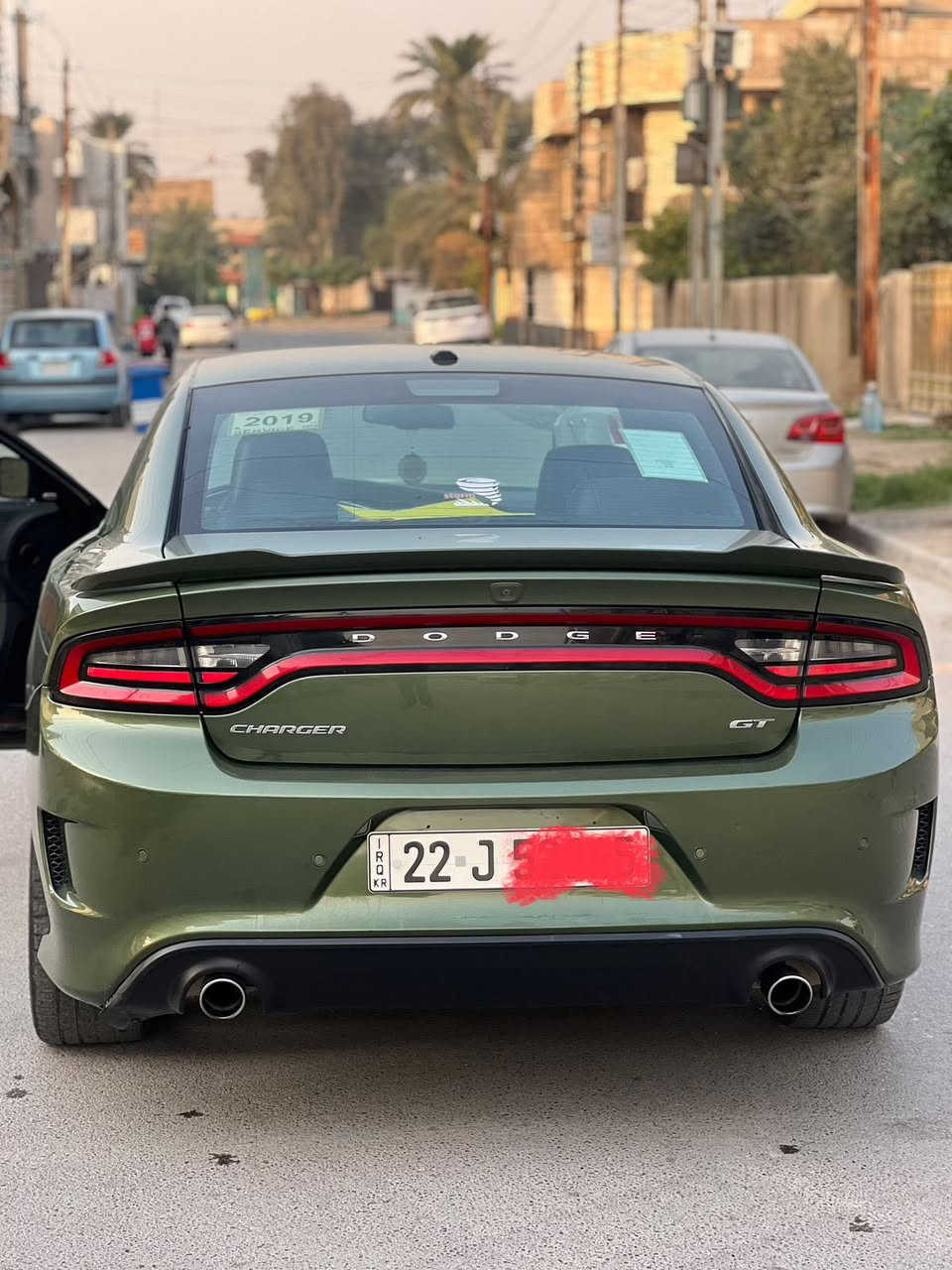 جارجر جيتي gt لون زيتوني❤️‍🔥
‏‎الموديل 2019  (خليجي)  
‏‎ وكالة هارلم 
رقم اربيل 
  
تايرات جدد 
كفالة عااامه من الصبغ فقط شخط في الباب الامامي والخالفي  
‏‎المحرك : V6.  3.6L 
‏‎سياره جديده بمعنى الكلمه 
‏‎المواصفات فول 
‏‎شاشه كبيرة مع نظام ملاحة GPS 
‏‎سستم صوت الپاين مع سماعات پريميوم 
‏‎فتحة سقف (سلايد) 
‏‎مقاعد جلد  رياضي حضن
‏‎ مقعد السائق كهربائي 
‏‎ حساسات مع مانع تصادم خلفي . 
‏‎ تشغيل عن بعد 
‏‎ محدد سرعة 
‏‎ تلفون بلوتوث 
‏‎ كاميرا خلفية 
‏‎ مرايا متحسسة للاضاءة العالية 
- [ ] ‏‎ كير شفتر بالستيرن 
- [ ] ‏‎ دخول ذكي (بصمة)
مكان السيارة السيدية 
***********
