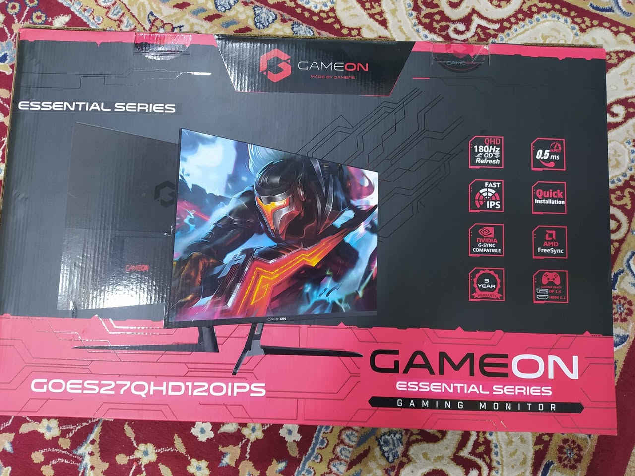 شاشة كيم وان للبيع
180 هرتز
دقة 2k
حجم 27
غير مستخدمة 📛📛📛📛 
العنوان النجف ماكو توصيل فقط داخل النجف
سعرها 225 جديدة مالتها بـ 275 - الـ 180هرتز النجف, العراق


**إذا كنت صاحب هذا الإعلان وتريد حذفه لأي سبب، رجاءا أرسل رسالة إلى الدعم الفني**