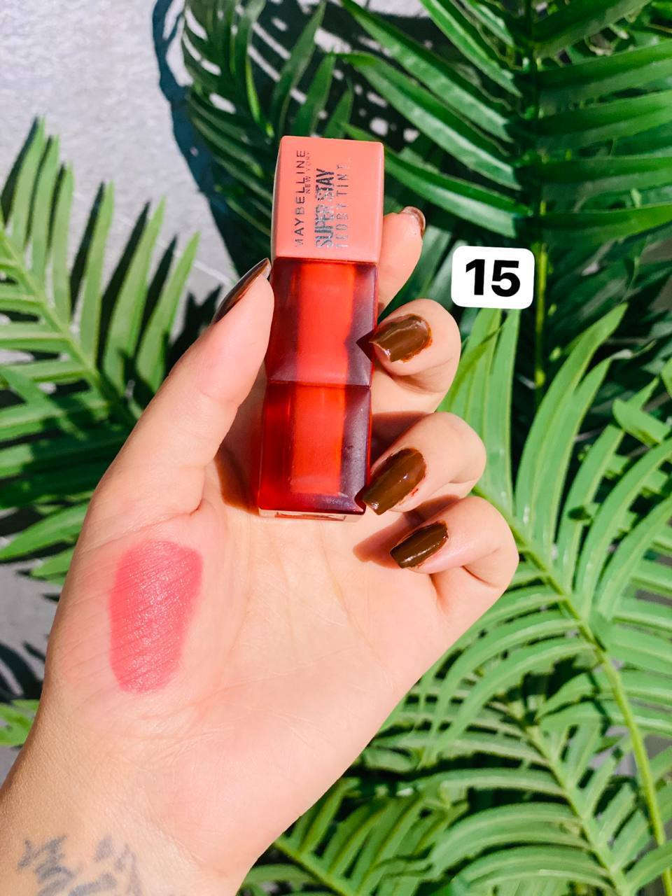 ✨ دلال وجمال مع Maybelline Super Stay Teddy Tint! ✨
لأن شفايفك تستحق الأفضل، جئنا لكِ بمجموعة تيدي تينت من ميبيلين نيويورك (Maybelline New York)، التي تجمع بين الملمس الناعم المخملي والثبات الذي يدوم طويلاً. 💄🧸
تألقي بإطلالة "تيدي" الدافئة واختاري الدرجة التي تعكس شخصيتك من بين هذه 
التدرجات الرائعة:

🎨 تدرجات الألوان المتوفرة:
• درجة 15: وردي ناعم وهادئ لإطلالة يومية رقيقة. 🌸
• درجة 25: وردي حيوي يضيف لمسة من البهجة. ✨
• درجة 30: أحمر كلاسيكي جريء لإطلالة واثقة. ❤️
• درجة 35: وردي دافئ يمنحكِ مظهراً طبيعياً وجذاباً. 🎀
• درجة 55: فوشيا مشرق لإطلالة عصرية ومميزة. 💖
• درجة 60: أحمر توتي عميق لإطلالة سهرة ساحرة. 🍇
• درجة 65: درجة مميزة تجمع بين الهدوء والأناقة (تُكمل مجموعة التيدي تينت الرائعة). 🌟
• درجة 70: برتقالي مشرق يضفي إضاءة فورية لوجهك. 🍊
• درجة 75: مرجاني دافئ يناسب جميع ألوان البشرة. 🍂
• درجة 80: نود دافئ بلمسة خريفية راقية. ☕


**إذا كنت صاحب هذا الإعلان وتريد حذفه لأي سبب، رجاءا أرسل رسالة إلى الدعم الفني**