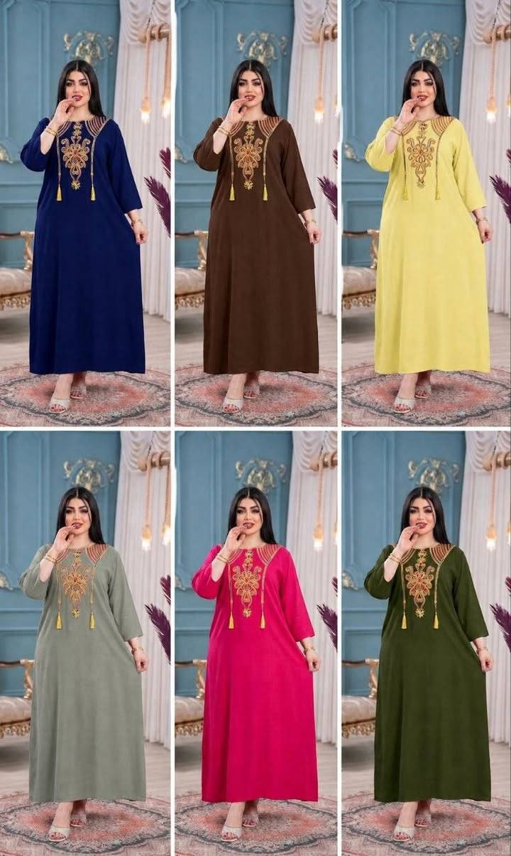 دشداشه نسائي دبل كلوش تطريز
الخامه كشمير ايطالي اصلي 💯
القياسات من 2XL الى 5Xl  
سعر الدرزن 12 قطعه 66 الف  
الدرزن يجي 6 الوان 4 قياسات استندر
سعر القطعه مفرد 10آلاف فقط


**إذا كنت صاحب هذا الإعلان وتريد حذفه لأي سبب، رجاءا أرسل رسالة إلى الدعم الفني**