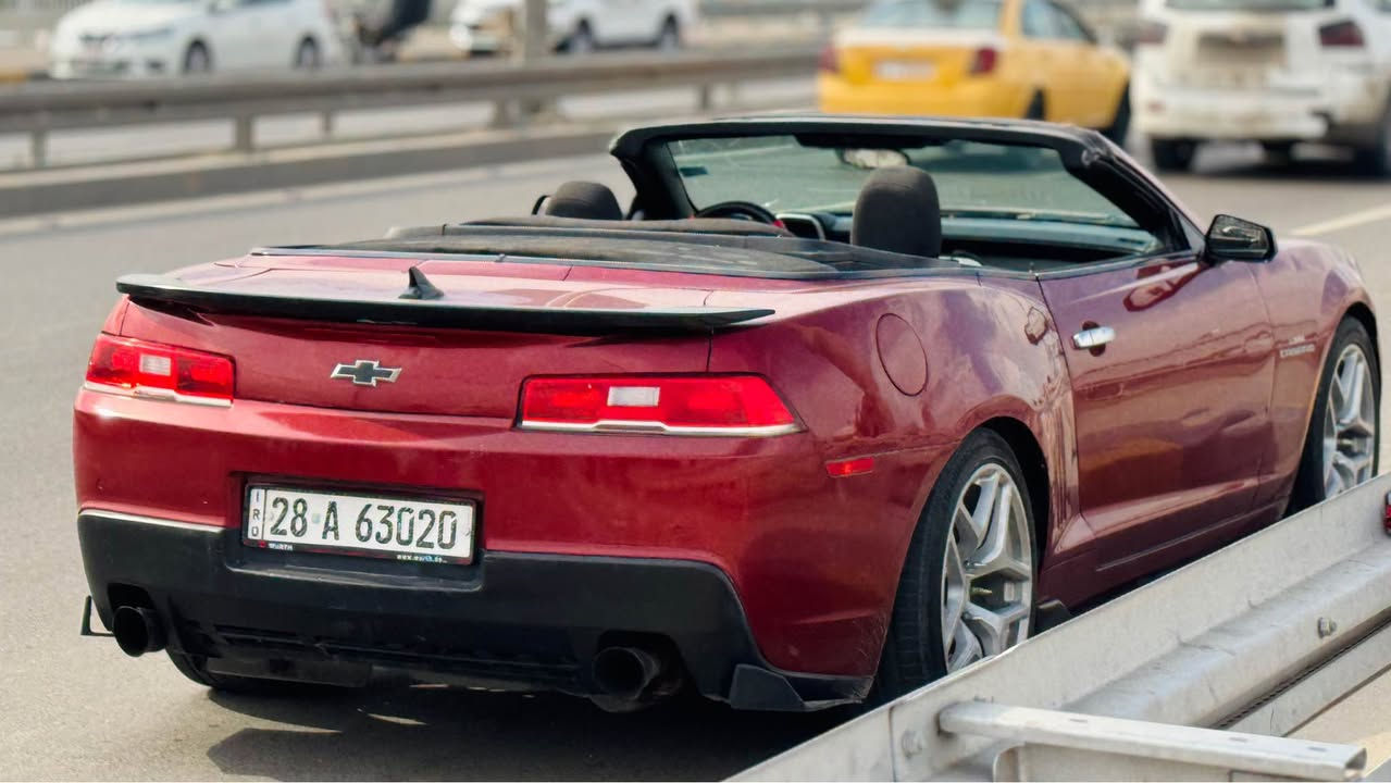 السلام عليكم ❤️
شوفرليت كمارو 2015 كلين بدون حادث
السيارة بيها صبغ جزء بسيط من الجنطة اثر طخة دراجة ومقدار شبرين بالهلال الجاملغ الخلفي الايسر الصبغ مأشر عليه باللون الاصفر داخل الصور
بدون دواخل لا شاصي ولا لغد
ماشية 86 الف

بجم زنون 2018✅
مكينة v6 3600 نظيفة جداً ✅
كير نظيف جداً ✅
تبريد شغال ثلج ✅
ادامة لمنظومة الماء انسى شي اسمه حماوة ✅
كهربائيات شغالة ✅
اكزوزها صوت كلش حلو ومرتب ✅
كشف شغال بدون عطل ✅
كشنات كهرباء✅
شاشة كبيرة ✅
لحية جانبية ✅
لحية امامية ✅
دفيوزر خلفي مرتب ✅
نصبة وجمال احلى من الصور 
السعر مناسب (100) وبيها مجال للشراي ( ما اگطع سعر بالتليفون تعال شوفها واقتنع بيها وتأمر امر على السعر )

رقم نجف حلو مشروع وطني وين معيجبك التحويل شرط التحويل سنوية رقم هزة كله جديد 🆕✅

السيارة جاهزة مكاني (بغداد)
***********
***********
السعر ميعجبك واذا متكدر عليه 
صلي على النبي وتحصل المناسبة الك ❤️✅ بغداد, العراق
