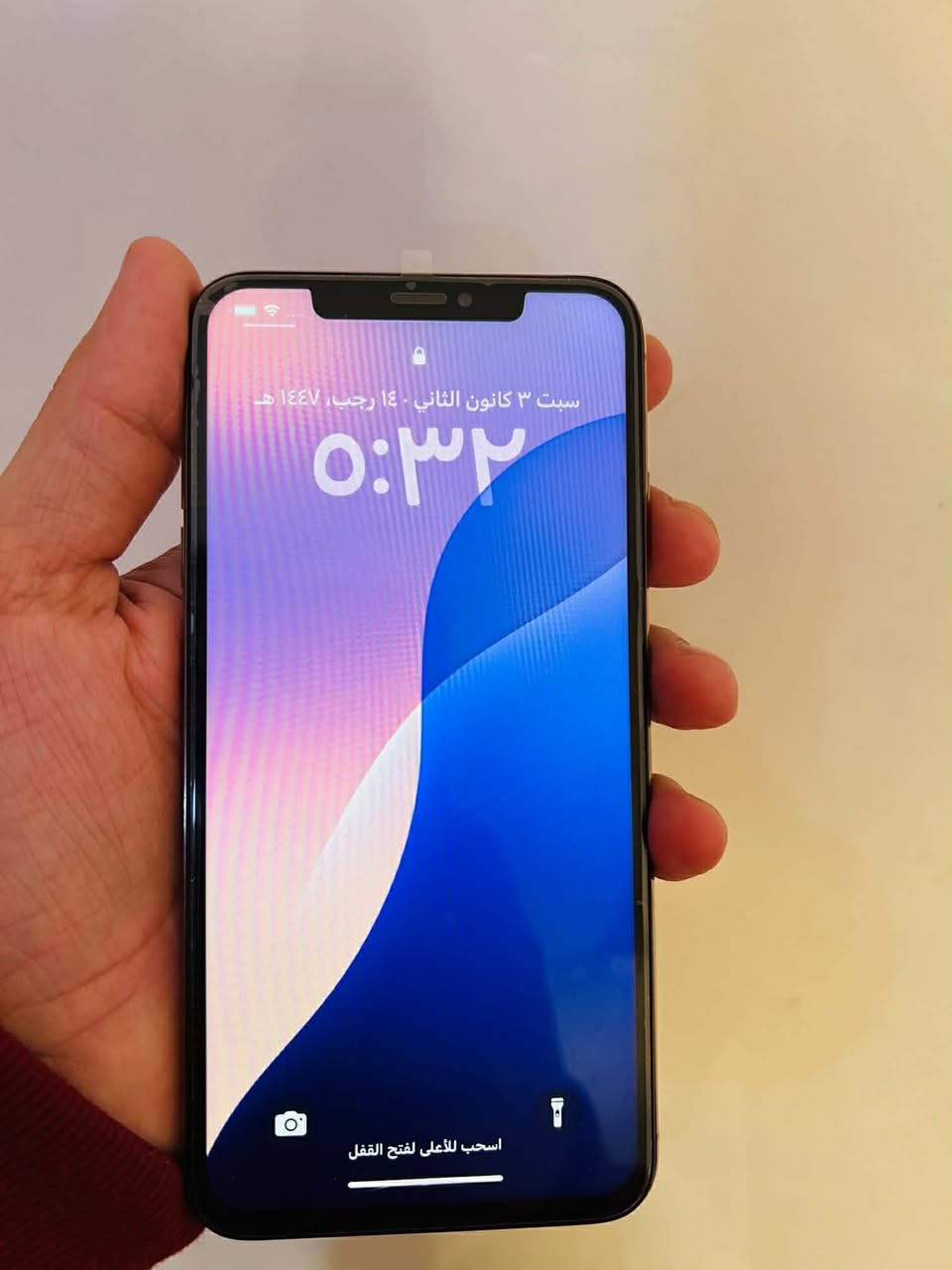 بعد السلام... ايفون اكس اس ماكس
ذاكرة 256
بطارية مبدلة تقرا 77
شاشه مبدله 
دبل خط 
نموذج M
السعر 220
للاستفسار ***********
