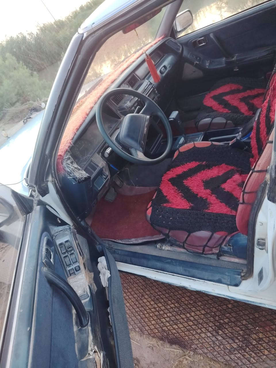 السلام عليكم هارتوب موديل 89 رقم بغداد مشروع وطني سنويه ال 27بسمي مداور ثاني ايوم سياره أيسر بلاد تخم تاير حداديه نضيفه جاهزه   السعر 42 اوبيه مجال ترهم   مراوس كرسته  مارك نفخ ***********
