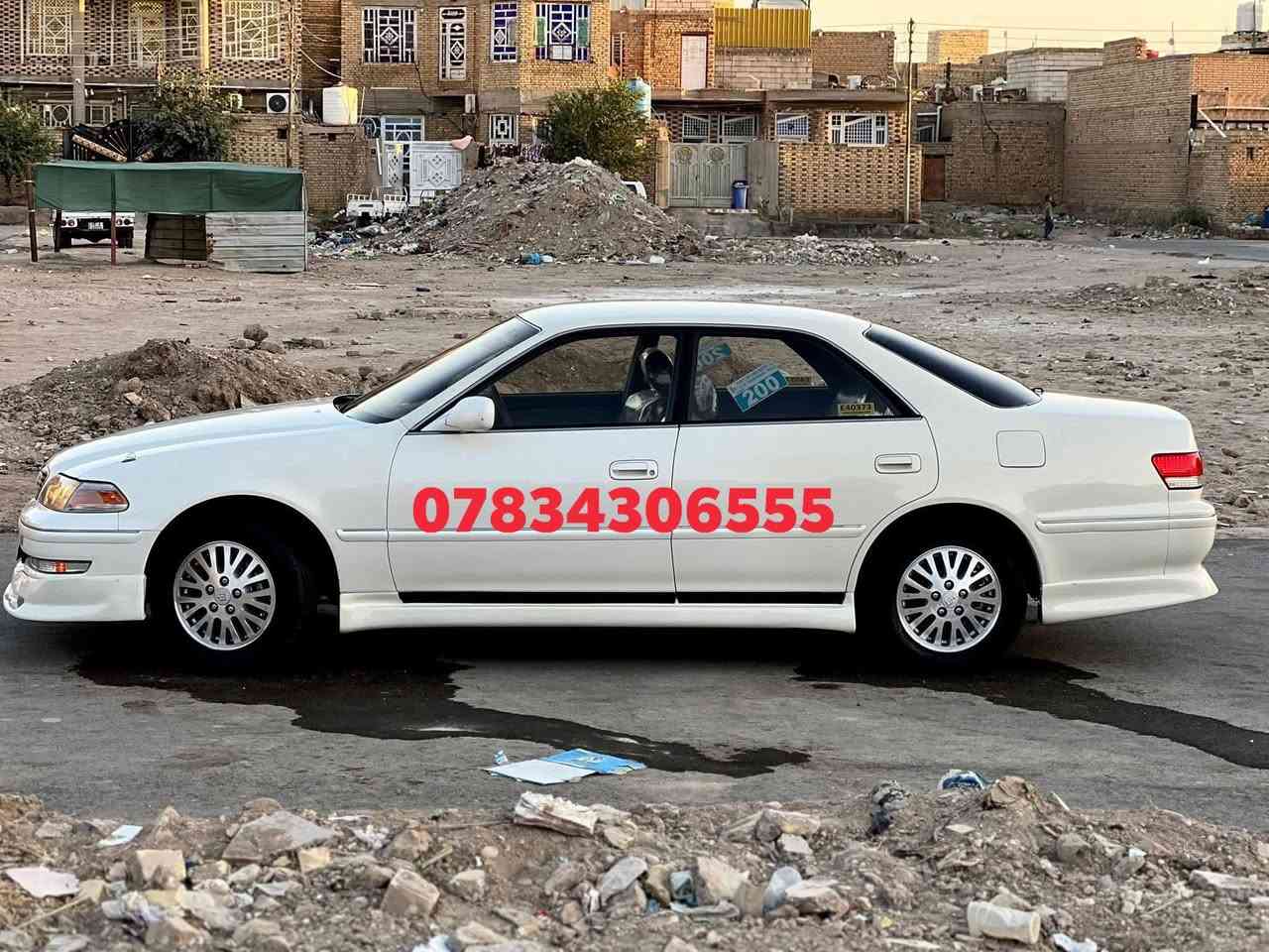 اللهم صلي على محمد وال محمد 
قبل لاتقره المنشور شراي خابر مارد عليك لا خاص ولا تعليق 
مارك 2000 لون ابيض لؤلؤي رقم قادسية جديد 
مكفوله كفاله عامه من ضربه والاصوليات والكص ونقل الجثه والصبغ العام.. محرك وكير ونجي شرط الفحص.. 
حداده امامي وخلفي شرط الفحص
كهربائيات من دعاميه لدعاميه شغاله+ تخم تاير جديد 
ويل جنون كرستال+ تخم دوس شغل درجة اولى
داخل جديد مشدود بعده بريحه اليابان.. 
غرفه جنطه جديده+ ادامه كامله المحرك ترايك وين ميعجبك. 

السياره متعوب عليها كلش جديده  تجي وتشوف بعينك.

مكان السياره الديوانيه قضاء المهناوية 
للاستفسار الاتصال على رقم ***********
