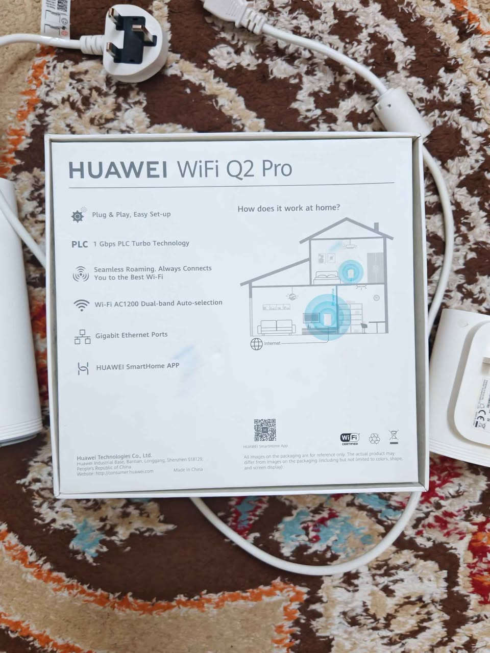 للبيع راوتر هواوي برو ميش كيو 2 (Huawei Pro Mesh Q2) مستعمل نظيف جدا (مثل الجديد مع الصندوق) وجهاز واحد ستايلات معزز إشارة 

✅ أهم المميزات:
تغطية شاملة: يقضي على المناطق الميتة (Dead Zones) في البيت.
تقنية PLC Turbo: يوزع الإنترنت عبر "أسلاك الكهرباء" لضمان اختراق الجدران والصبات.
سرعة فائقة: يدعم سرعات الجيجابايت وبث الـ 4K والألعاب بدون تقطيع.
سهولة الربط: مجرد تشبك القطعة بالكهرباء وتتصل تلقائياً (Plug & Play).
إدارة ذكية: تحكم كامل من موبايلك عبر تطبيق Huawei AI Life. 

السعر: 85 الف وبي مجال بسيط.
للتواصل : *********** 
المكان بغداد الغدير ويوجد توصيل بغداد 5 الف والمحافظات 8 الف. بغداد, العراق
