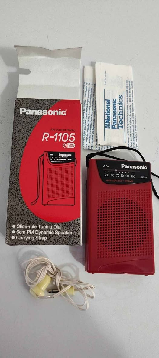 السلام عليكم /
راديو بانسونيك صغير جديد بالكارتون مع هيتفون بي أي ام فقط عدد /٢ احمر واسود


**إذا كنت صاحب هذا الإعلان وتريد حذفه لأي سبب، رجاءا أرسل رسالة إلى الدعم الفني**