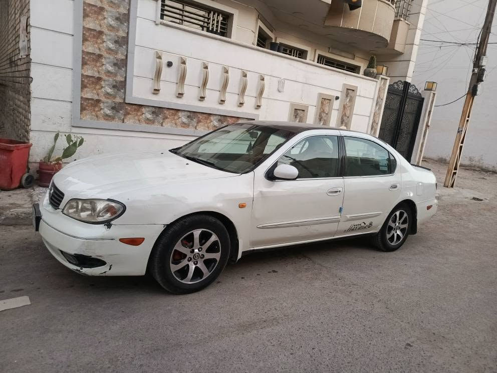 سلام عليكم
نيسان مكزما موديل 2001
تبريد تهم تاير كلشي شغال 
بيها 3قطع صبغ ابيع احزام ما بيها ضرر 
العنوان بغداد المشتل 
السعر ب 50وبيها مجال 
*********** بغداد, العراق
