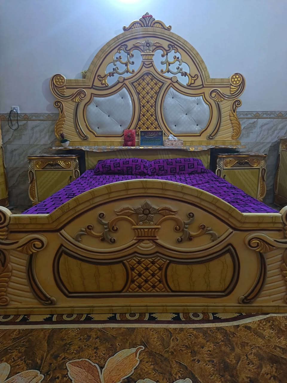 غرفة نوم خشب عراقي تصميم تركي مستملة نضيفة سعر 650
رقم واتساب ***********
