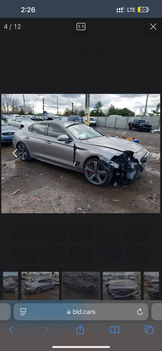 سياره جينسيزز g70 بريستيج 2024 فول مواصفات ماشيه ١٣ الف كيلو فقط رقم بغداد / مكان السياره بالعماره 
إي استسفسار اتصل ع هالرقم وتدلل 
***********
