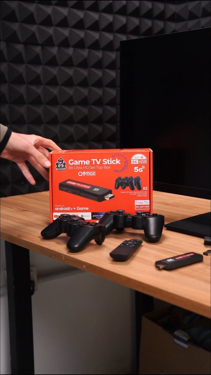 حوّل تلفزيونك إلى عالم ألعاب 🔥
🎮 آلاف الألعاب الكلاسيكية والحديثة بجهاز واحد

‏📺 Android TV + ألعاب = متعة بلا حدود

⚡ جودة 8K وصورة تخبّل

👫 العب وحدك أو مع صديقك

‏📡 Wi-Fi سريع وتشغيل سهل

💥 جهاز واحد… تسلية كاملة للبيت!

السعر 40الف مع التوصيل المجاني ✨


**إذا كنت صاحب هذا الإعلان وتريد حذفه لأي سبب، رجاءا أرسل رسالة إلى الدعم الفني**