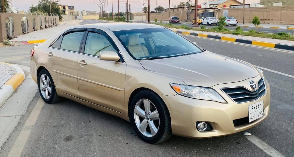 السعر 83الاستفسار *********** تيوته كامري2010 وارد امريكي حادث بنيد وجاملغ امامي نص فول بيهه مكانات صبغ اثر طخات مكينه 2400 دوش وكير مكفولات حداديه جديده تخم تاير تبريد ثلج دوشمه جديده جديده ويل كب كروم داخل بيجي رقم دهوك تريد تحويل تريد وكاله مكان السياره كربلاء مكلف بنشر
