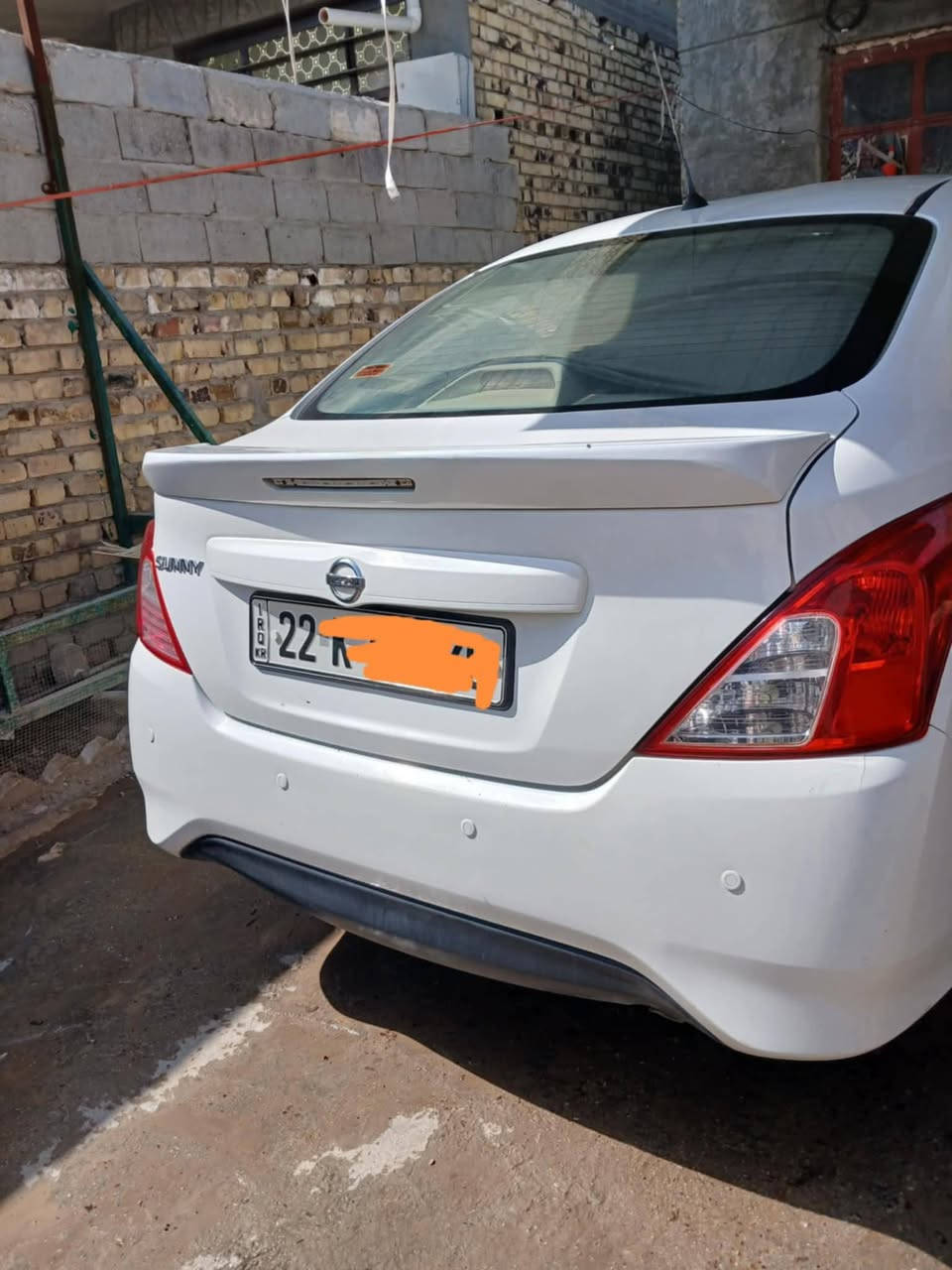 السلام عليكم نيسان صني هندي بليته زركه للبيع رقم اربيل دولي مديل ٢٠٢٢بيهه قطعتين صبغ  وتبديل بنيد وجاملغ أيسر مكينه وكيري كفاله عامه تخم تاير جديد باتري جديد تبريد شغال السعر ١٠٥ وبيها مجال بسيط العنوان بابل شارع ٨٠ للاتصال على هذا الرقم ***********
