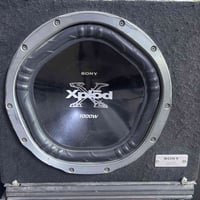 للبيع الوحش الغني عن التعريف sony xplode نظام الطاقه high power Subwoo...