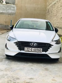 للبيع سوناته موديل 2020 وارد خليجي  مكينه 2.5 بدون صبغ  بس جوه القبق ا...