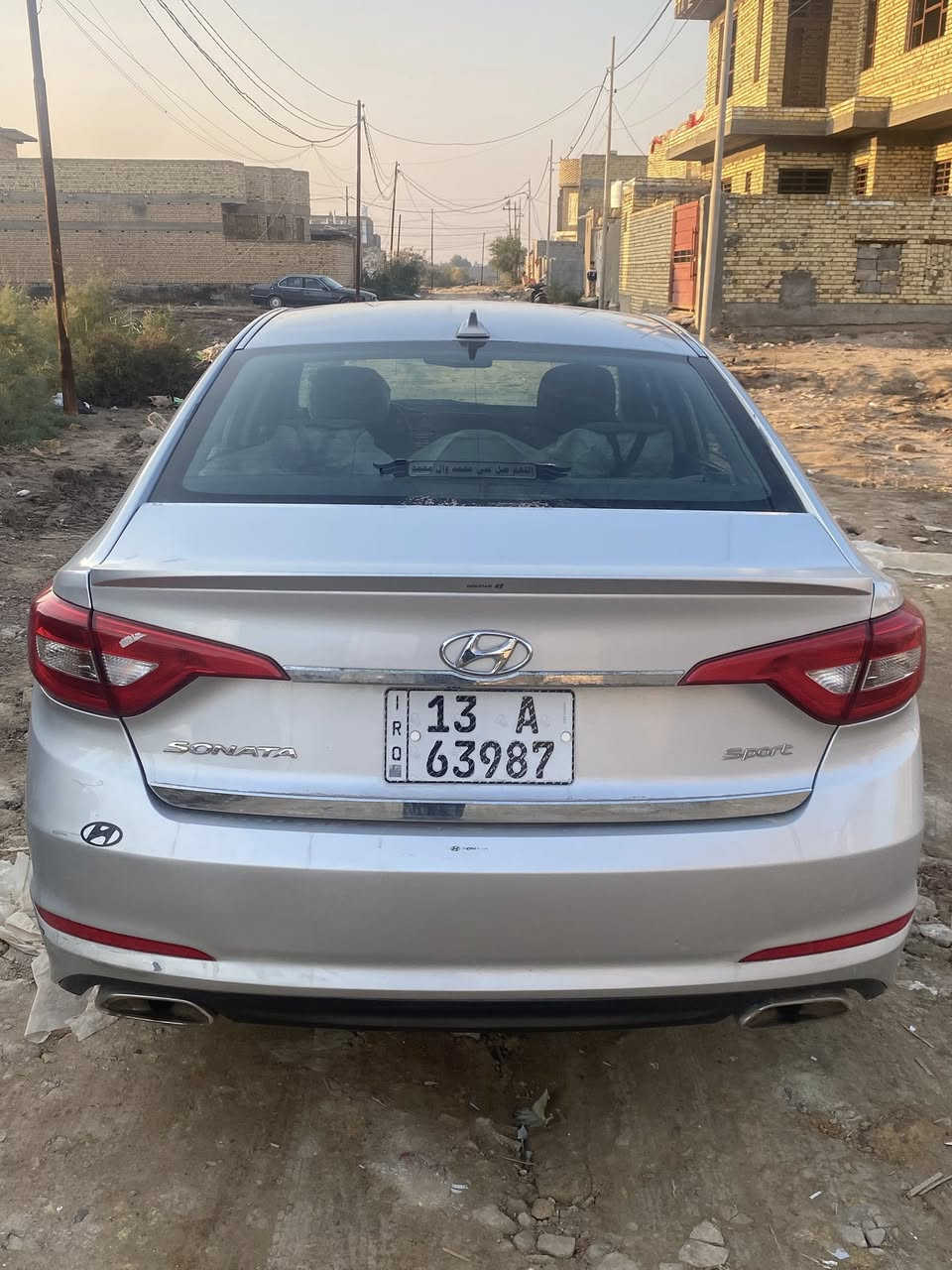سلام عليكم 
سوناتا سبورت للبيع 
لون سلفري 
مديل 2016 وارد امريكي 
مكينة 2400  
ماشية 113 الف حقيقي 
فول مواصفات ماعدا البنوراما 
بيها قطعة وحده تبديل البنيد  فقط
تبريد وتدفئة جاهزه
تايرات والصدر بحالة جيدة جداً 
السعر 130 وبيها مجال بسيط  
رقم ميسان باسمي  
مكاني ذي قار قضاء الفجر 
***********
