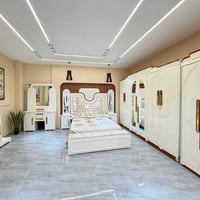 غرفة مرمري • ٧ قطع • توصيل مجاني بغداد