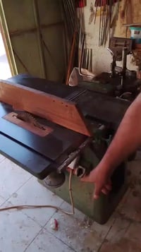 مكينه ايطالي خمس عمليات رنده ودبل ومنشار منقار وبيه فريزه الفريزه عوزه...