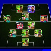 حساب eFootball • قوة ٣١٤٠ • أكثر من مليون GP