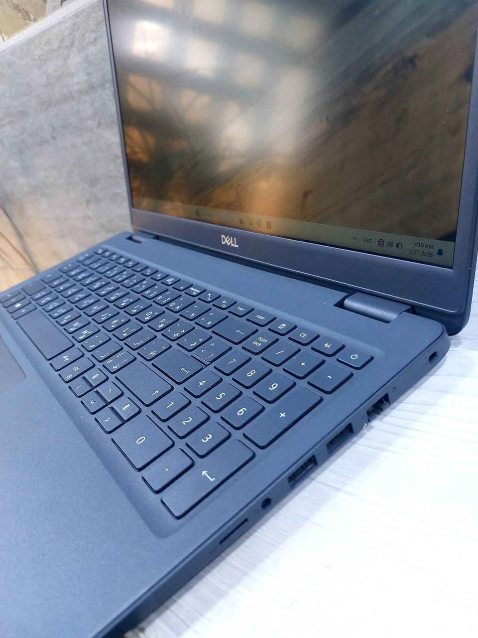لابتوب DELL 3510  Ci5جيل عاشر سلم حجم شاشة كبير 15.6 مناسب للدراسة والبرامج المكتبية والطباعة والتصفح وغيرها. 
نظافة عاليه جدا اخو الجديد وعل الفحص 
. 
 السعر ثابت  335 الف  مع التوصيل والحقيبة والشاحن الأصلي 
……………………
 المعالج Core i5-10210U 
 ذاكرة الوصول العشوائي (الرام) 8GB 
 التخزين( الهارد) SSD 256GB 
 مقاس شاشة 15.6 عاليه  FHD
 منفذ HDMI & TYPE C 
 كيبورد  عربي انكليزي
………………………………… بغداد, العراق


**إذا كنت صاحب هذا الإعلان وتريد حذفه لأي سبب، رجاءا أرسل رسالة إلى الدعم الفني**