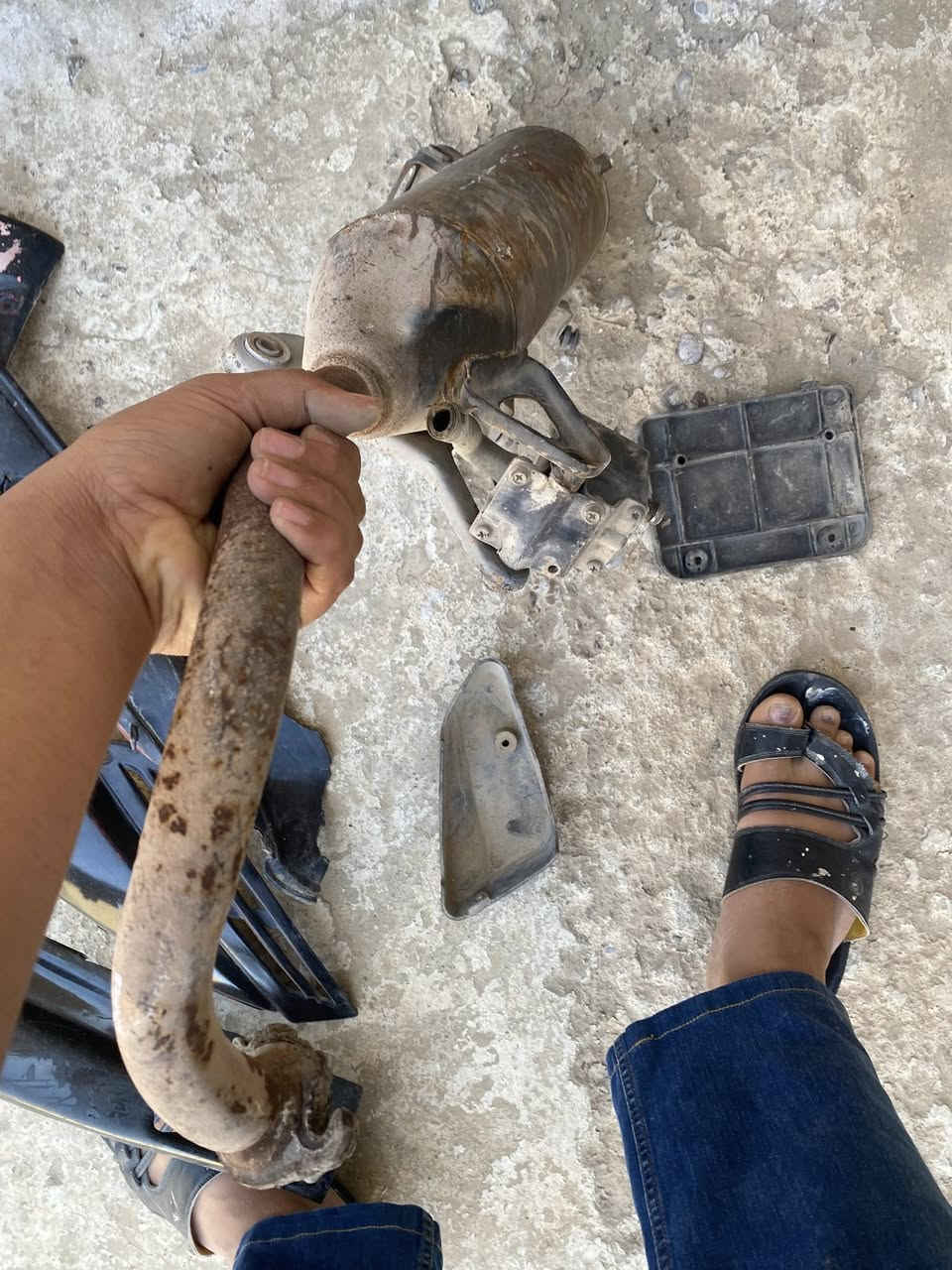 تفصيخ دراجه للبيع فراشه
دشبول فراشه جديد 
بكلايت مع لقاعده 
كفرات دواخل نص عمر 
كفرات خارجيه نص عمر 
كابريتر فراشه 
كشن مع لقاعده مالته بس لكشن يحتاجله تغليف 
دبلات خلفيه 
كلجات فراشه 

جاملغ خلفي 
صالنصه نص عمر 
اشاير 
رقمي ***********
مكاني ديالى جلولاء 
قيم واخد
