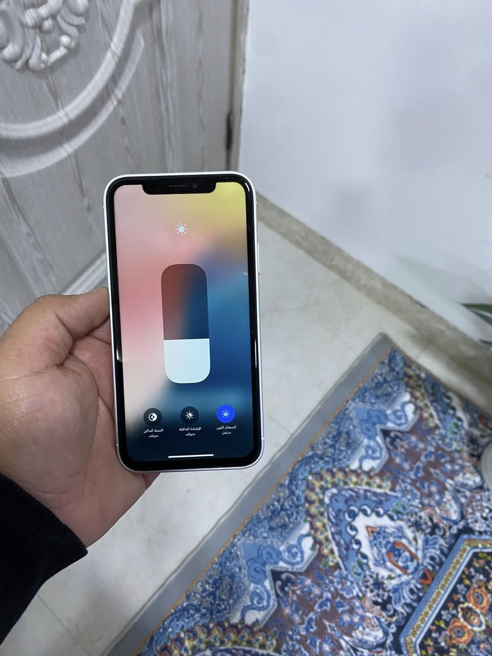للبيع ايفون اكس ار محور 17 برو ذاكرته 128 كيكه جهاز لوك شخط مابي كاميراته فول شاشه بلادي فيس ايدي شغال شرط حاسبه جهاز كل بلادي محور تحوير فول شركه شرط حسابه بطاريه 91 بلادي فقط مرفوع شرط مايصرف شحن نمودج M أمريكي سعر 225 وبي مجال خاص او اتصل ***********

