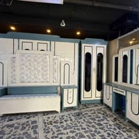 غرفة طابقين • MDF ١٠ملم • نقوش CNC