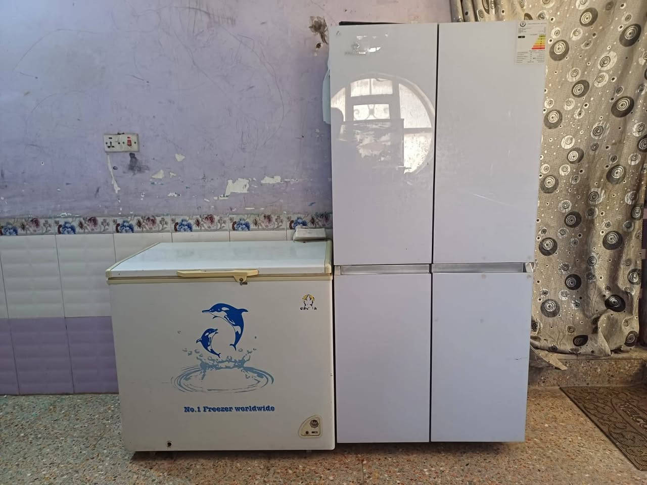 ثلاجة ومجمدة للبيع نضيفات كلش مادخلات تصليح سعرهن ٧٠٠ ثنينهن


**إذا كنت صاحب هذا الإعلان وتريد حذفه لأي سبب، رجاءا أرسل رسالة إلى الدعم الفني**