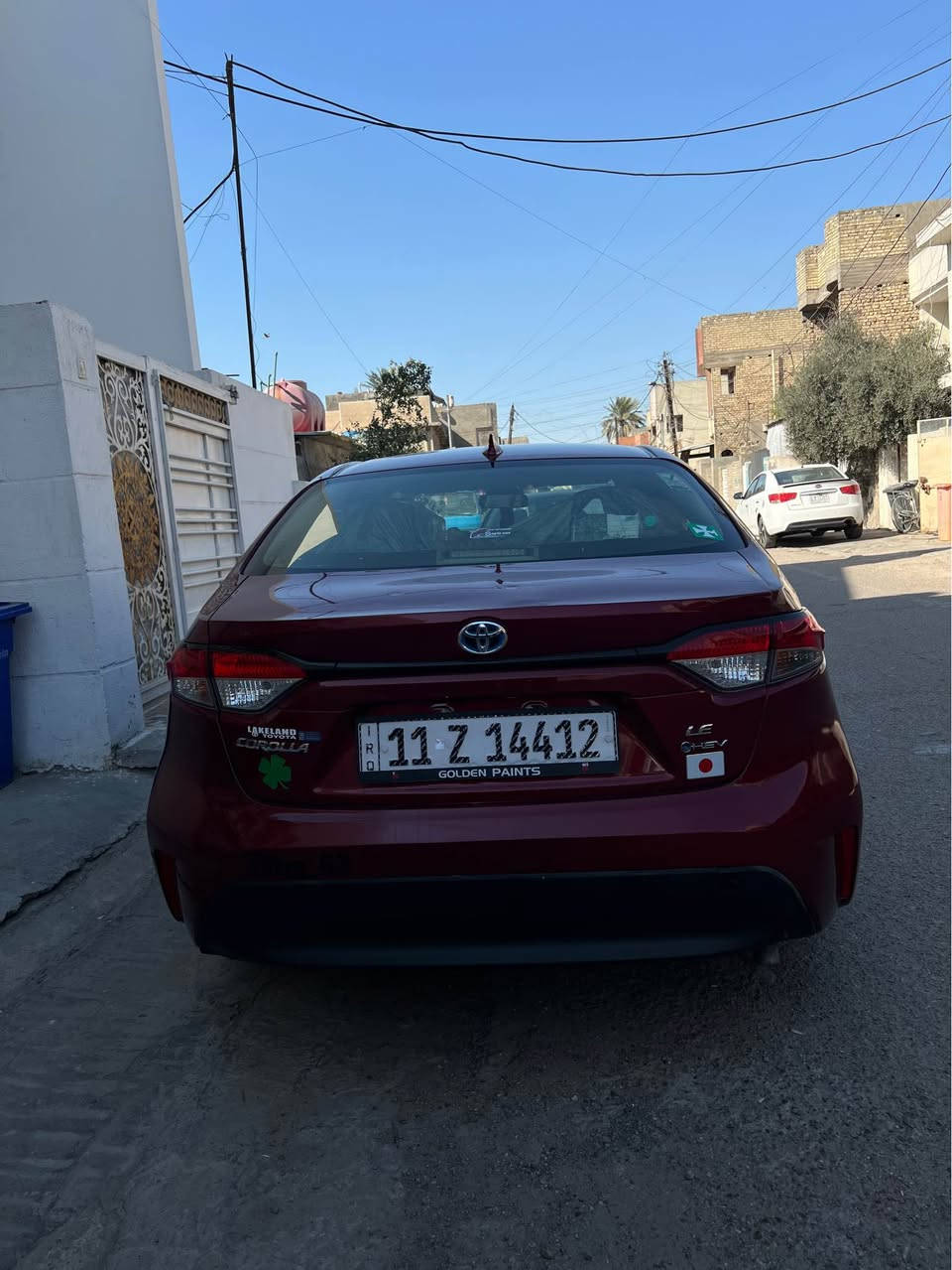 السلام عليكم كورلا هايبرد موديل 25 🇺🇸 دخول جديد مواصفات  بصمه رادارات جانبي وغيرها حادثها جاملغ خلفي مصلح نفسه وباب مبدل خلفي قطعتين صبغ فقط    ايرباك برده فقط طاك السياره جديده بمعنى الكلمه ماشيه 15mi ومدوشمه السياره كلها من كشنات وزارع لدات بلدشبول وللسماعات هم السياره مناقصها اي شي صور حادثها بلمنشور عارضها 160وبيها مجال للاستفسار *********** بغداد, العراق
