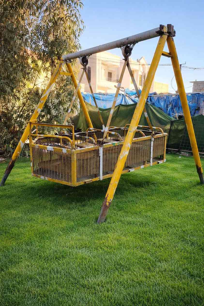 العاب للبيع  مفصخه وجاهزه
ديلاب هواء ارتفاع ٤ متر 
***********
