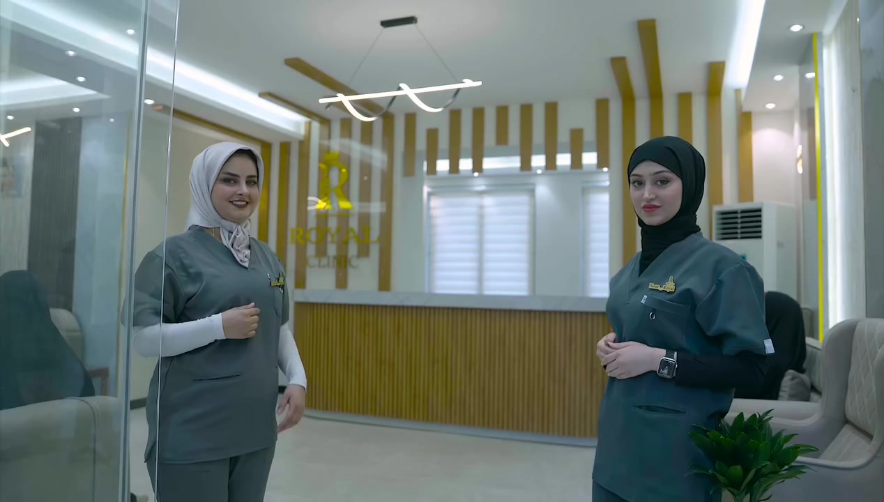 عيادة #رويال_كلنك 
تحت اشراف الدكتورة🩺 #هدى_هادي_الشيباني
إخصائية الجلدية والتجميل والليزر 

🟥 كربلاء - حي العامل - المنطقة السابعة - مجمع الفؤاد الطبي
للاستفسار : يرجى مراسلتنا او الاتصال على ***********
