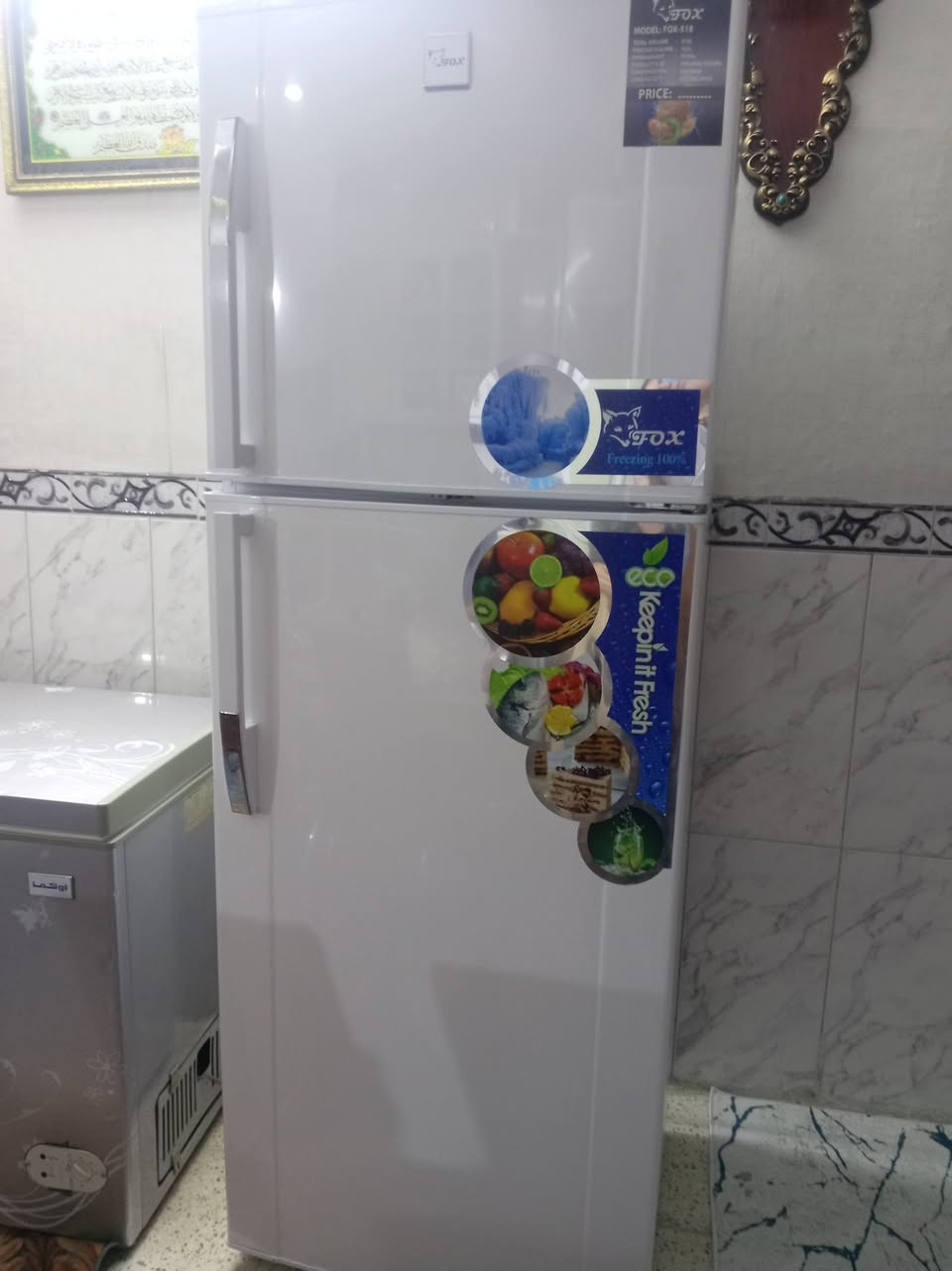 ثلاجة جديدة استخدام شهرين البيضة سعرها ٣٥٠ والثلاجة الحمرة مبدل ما طورها تجميدها فول اثنينهن حجم ٢٨ سعرها ١٧٥ مكاني الشعب


**إذا كنت صاحب هذا الإعلان وتريد حذفه لأي سبب، رجاءا أرسل رسالة إلى الدعم الفني**