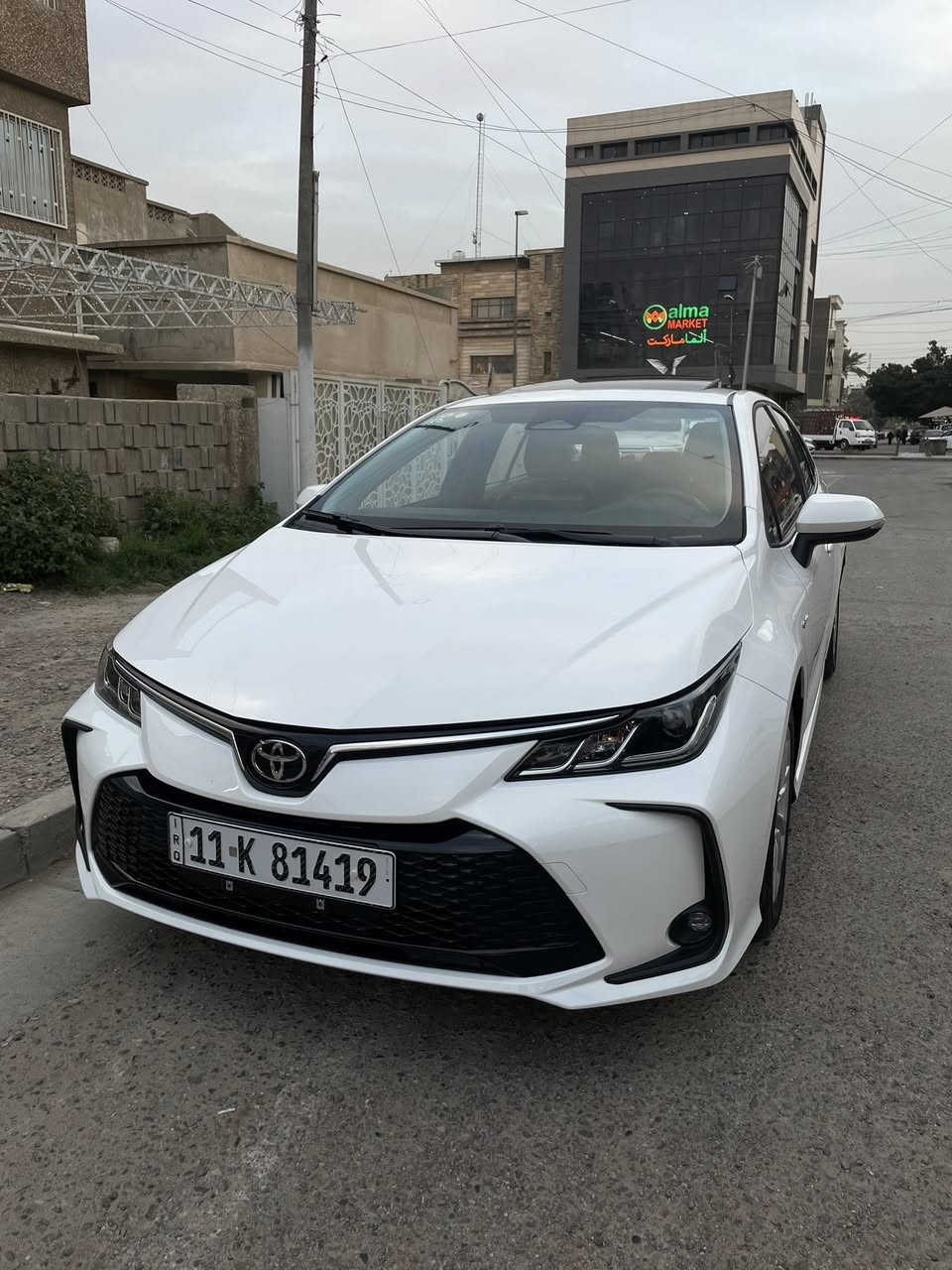 السلام وعليكم 
للبيع كورلا هايبرد موديل 2025 ماشيه 6 الاف
السياره جديده كلش بعدهه بوضع الشركه
مكفوله صبغ تبديل فتح بيهه فقط بارد مكانين كلش صغار  سعرهه 152 وبيهه مجال بسيط 
مكاني بغداد شارع فلسطين للاستفسار اكثر
***********
