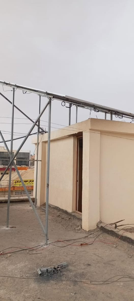 من  أعمال مكتبنا لشهر رمضان المبارك تجهيز ونصب منظومة طاقة شمسية قدرة 32A نهاري و 16A ليلي  بأستخدام الواح لونجي وجهين قدرة 615W عدد ١٦  وانفيرتر نرع انرجي قدرة 10.2 KW وبطارية ليثيوم قدرة 16KW نوع انرلوشن بضمان حقيقي لمدة خمسة سنوات لمكتبة النور في قضاء هيت للاستفسار الاتصال على الرقم *********** ابو انس
