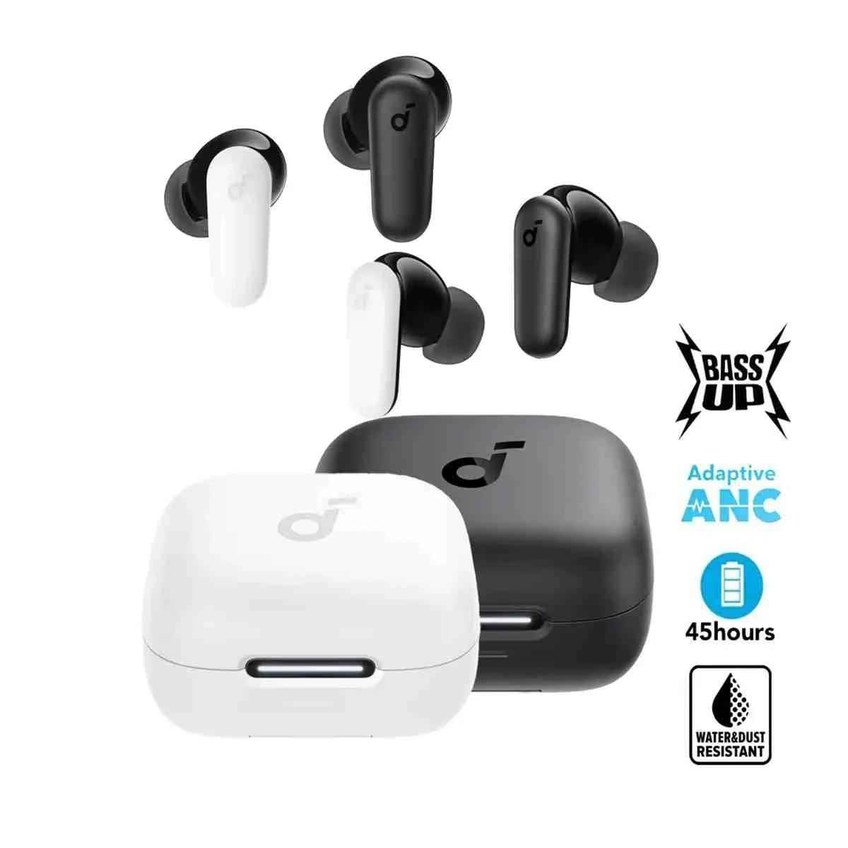 ⚡️ سماعات Anker Soundcore R50i NC (نسخة البطارية 45H) – صوت قوي وعمر أطول! 

🚀 المميزات والمواصفات:

🔹 بطارية عملاقة (45H): تتميز هذا النسخة ببطارية قوية جداً تعمل لـ 10 ساعات متواصلة للشحنة الواحدة، وتصل إلى 45 ساعة مع علبة الشحن.

🔹 شحن سريع جداً: ميزة الشحن السريع تمنقذك في الطوارئ؛ شحن لمدة 10 دقائق فقط يعطيك ساعتين كاملتين من الاستماع.

🔹 صوت قوي (BassUp): تأتي بدرايفرات حجم 10mm مع تقنية BassUp الحصرية من أنكر لتعزيز الـ Bass وتقديم صوت ضخم ونقي.

🔹 مكالمات واضحة بالذكاء الاصطناعي: مزودة بميكروفونات مدعومة بتقنية AI لتنقية الصوت وعزل الضوضاء المحيطة أثناء المكالمات.

🔹 دعم تطبيق Soundcore: يمكنك ربطها بتطبيق Soundcore الرسمي للتحكم بالإيكولايزر (22 وضع صوتي)، وتفعيل وضع الألعاب (Gaming Mode)، والبحث عن السماعة في حال ضياعها.

🔹 مقاومة للماء والتعرق: حاصلة على معيار IPX5، مما يجعلها ممتازة للرياضة والجري دون القلق من التعرق أو رذاذ الماء.

🔹 أحدث تقنيات الاتصال: تدعم بلوتوث حديث (Bluetooth 5.3/5.4) لضمان سرعة اقتران عالية واتصال مستقر بدون تقطيع.

الحالة: متوفر ✅ 
📦 السعر: 30.000 دينار فقط! بغداد, العراق


**إذا كنت صاحب هذا الإعلان وتريد حذفه لأي سبب، رجاءا أرسل رسالة إلى الدعم الفني**