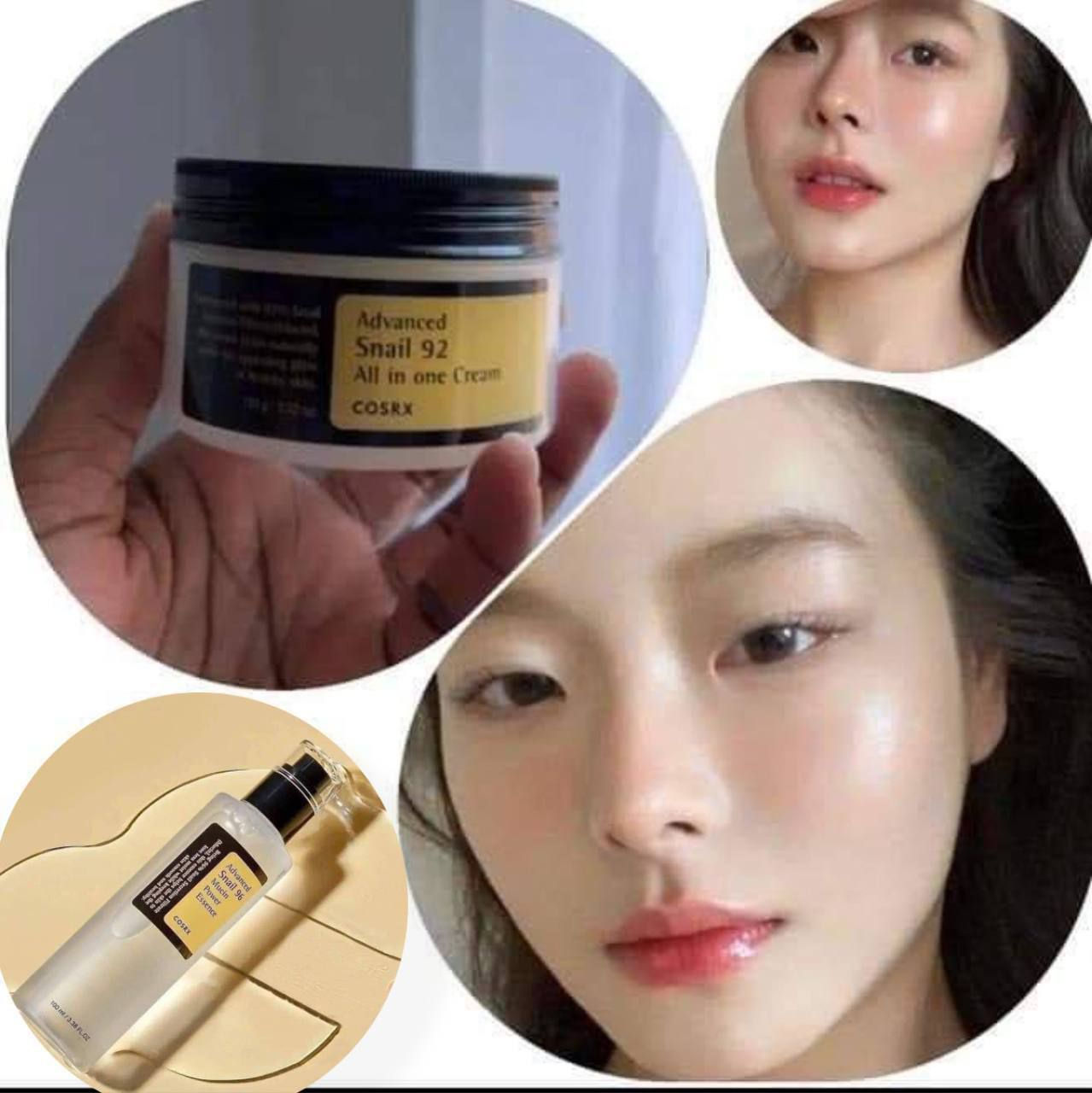 عرض البشرة الزجاجية 🇰🇷💋
اقوى عرض للحصول على بشرة زجاجية مثل الكوريات 🧚‍♀️🇰🇷

سامعين بفوائد الحلزون ع البشرة؟ وشكد مفيدة 
وفرنا لكم افضل واقوى عرض من براند كوزركس الكورية🇰🇷
كوريا صنعت النة منتجات الحلزون للبشرة 🇰🇷😍✨

🌸يتكون العرض من....🌸
1_ سيروم كوزركس🧚‍♀️🇰🇷 
هو محلول خفيف كلش وبسرعة تمتصة البشرة يتكون من هلام الحلزون بنسبة 96%

🌸فوائد المنتج 🌸
✅ يعمل على ترميم حاجز البشرة 
✅مرونة الجلد 
✅ يعالج حب الشباب 
✅ يوازن الدهون في البشرة 
✅ يحارب التصبغات ويقلل من علامات التقدم في السن 

2_ كريم كوزركس 🇰🇷🧚‍♀️
يتكون من 92% من هلام الحلزون 
ويتكون من الكولاجين 
🌸يساعد كريم كوزركس على 🌸
✅تغذية البشرة وترطيبها بشكل مكثف 
✅يساعد على تحسين ملمس ولون البشرة
براند كوزركس المنشأ كوريا🇰🇷🇰🇷 
ســعـࢪ خـاص


**إذا كنت صاحب هذا الإعلان وتريد حذفه لأي سبب، رجاءا أرسل رسالة إلى الدعم الفني**