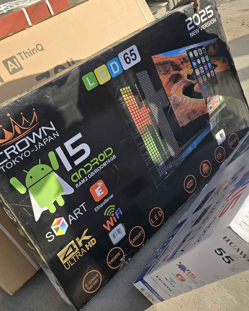 كل عام وانتم بألف خير سنه سعيده وبركه عليكم ❤🖤
عروض كرسمس 2026. تهز الكاع
شاشات سمارت انترنت نظام اندرويد 15 فول موصفات تدعم 4k 
لاحجام تبدي من 32 الئ 70 ❤💋

معرض زينب الحسيني 🦅🦅🦅

📍#عنواننا_الوحيد/بغداد_القاهره_قرب سنابل لبنان_باتجاه الشعب

#للطلب_والاستفسار//الاتصال او مراسلة الارقام التالية
#مفرد /📞*********** 
#جمله/📞***********
#للحجز/📞***********
