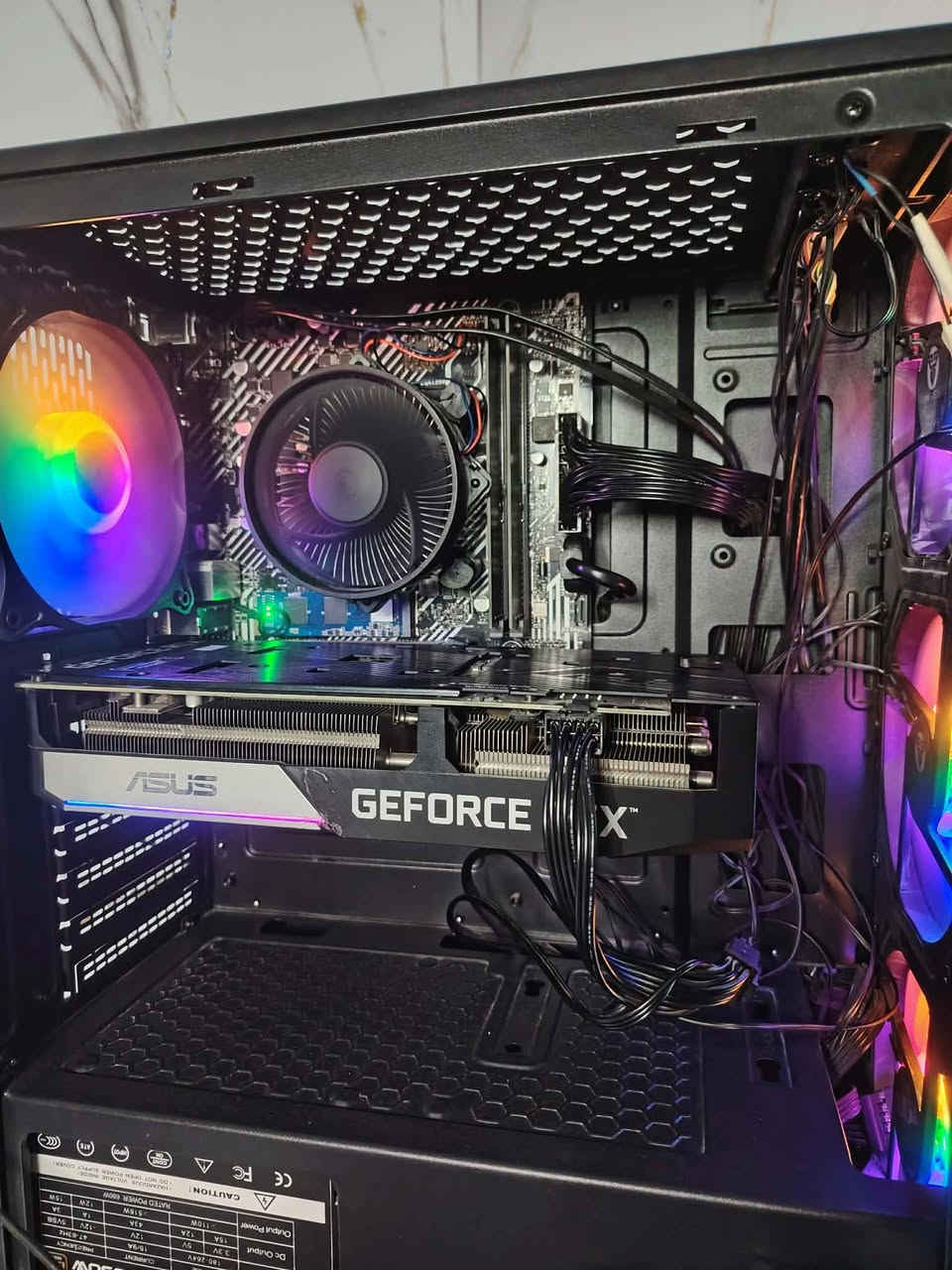 سلام عليكم pc كاملة للبيع
i5 10400f
3060TI
16 Ram
ssd 512
PE 650 
MD510
M 165 hz 1ms
وياها كيبورد وماوس وسماعة وجويستك
وياها يو بي اس 1kv اونلاين 
السعر مليون


**إذا كنت صاحب هذا الإعلان وتريد حذفه لأي سبب، رجاءا أرسل رسالة إلى الدعم الفني**