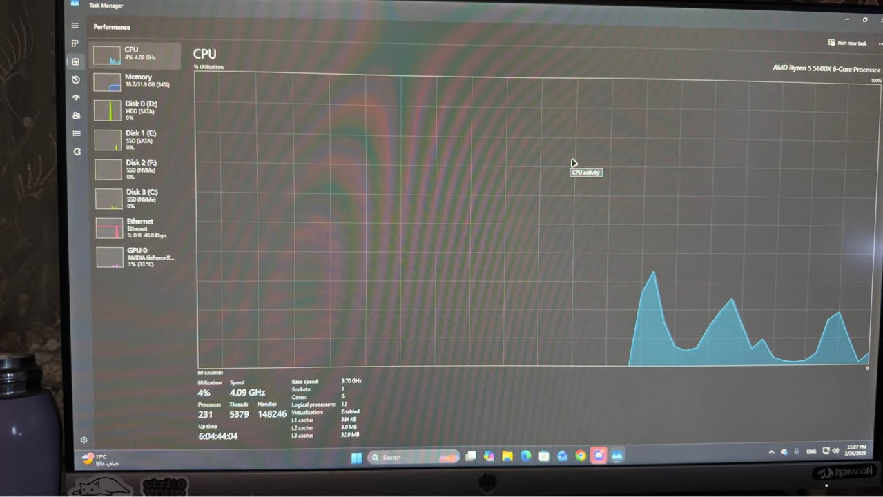 � للبيع كيس PC نظيف – استخدام شخصي 

المواصفات:

 •  CPU: Ryzen 5 5600X
 •  Motherboard: MSI X570 Pro
 •  RAM: 32GB T-Force DDR4 3600MHz (4×8GB)
 •  PSU: Gamdias 750W RGB
 •  CPU Cooler: DeepCool AG400
 •  Case: ATX أبيض

 بدون كرت شاشة
 بدون هاردات / وحدات تخزين

 الحالة:

 • شغل نظيف، بدون كسر، بدون أعطال
 • القطع أصلية وتقبل الفحص
 • مناسب للألعاب، البرمجة، التصميم، والترقية مستقبلاً
كل قطع قابلة لكسر السرعة 

 السعر:750,000دينار عراقي
 تفاوض بسيط فقط بعد الفحص

 المكان: (بغداد _حي العدل)
 التواصل: 
*********** بغداد, العراق
