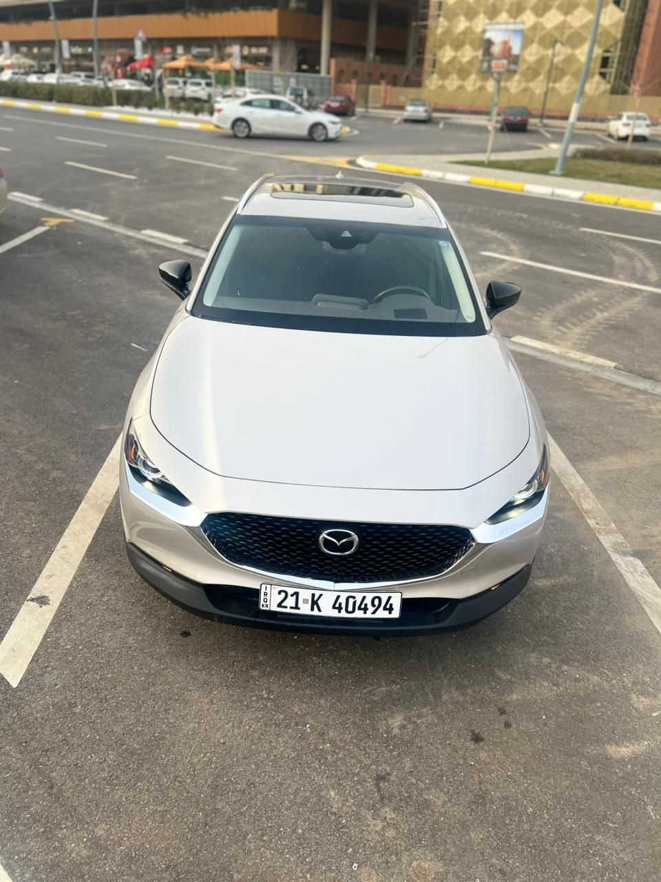 Mazda CX-30 premium 2024 
یەک پارچەی بۆیاخ
فول مواسەفات
ڕادار ٫ داتاشۆ ، سندوق شەفت، سڵایت ، کوشن کارەبا خەزن هیتەر  ، دەبڵ ئەکسل ، دوو مۆدی لێخوڕین ، موکەبەرەی بۆس، پێشی کەپس. زۆر مواسەفاتی تر

3MVDMBDM4RM662980  : ڕەقەم شاسی 
نرخ : $17400
*********** - WhatsApp
