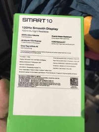 هذا تلفون انفنكس  بل كارتون مع ايفون سفن بلاس مبدل بطاريه وبصمه واكفه ...