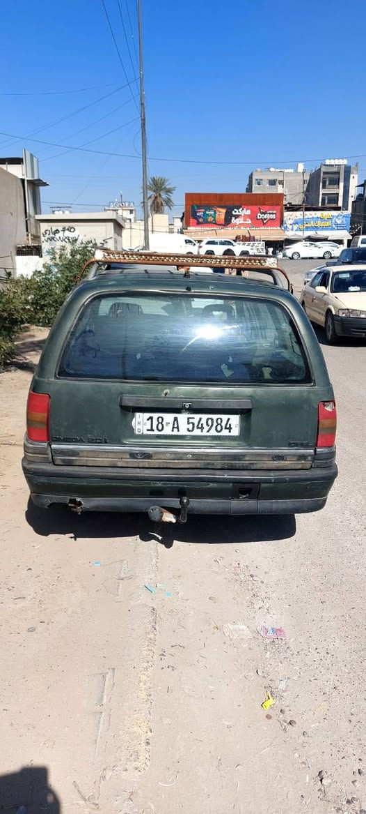 قلبي هاي السياره اوبل ستيشن موديل 1992كير وحرك مكفول محرك قبق اسود رقم نكليزي السعر 28وبيها مجال اي الاستفسار واتس فقط خط مغلق *********** @إشارة
