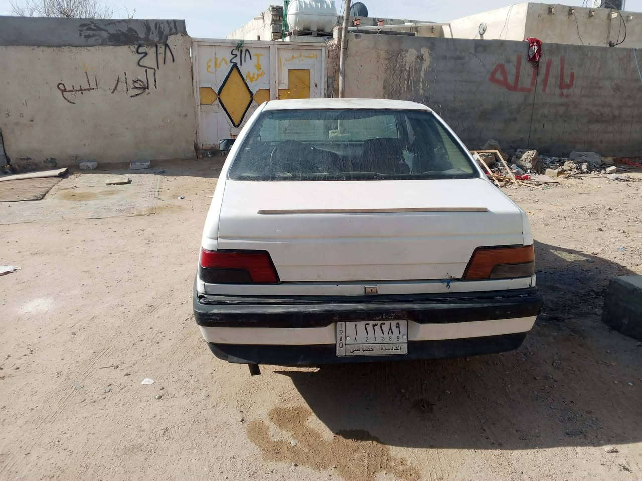 بيجو فرنسي موديل 94 مكانها النجف
ماكينتها كورولا بها صوت براص السعر 18 وبيها مجال الاستفسار على هذا الرقم‏‪0783 484 7087‬‏
