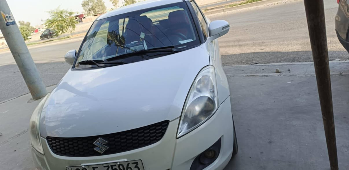 ساسوكى سويفت 2013 كير و مه كينه و ته بريتى شه رت ته نها يه ك جاملخى بؤياخه بيى ژورى سه نه وى نويه سياره كى زؤر خاوينه مالى دؤسته *********** أربيل, العراق
