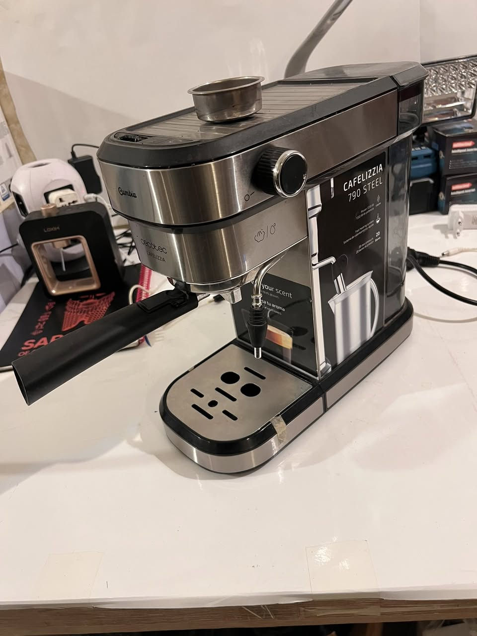 سلام عليكم طلعلتلي هاي مكينه شغاله شرط الفحص الي يريده ينطينه سعر وبلعافيه
خللها بسيط بدون مايتاثر ع جهاز


**إذا كنت صاحب هذا الإعلان وتريد حذفه لأي سبب، رجاءا أرسل رسالة إلى الدعم الفني**