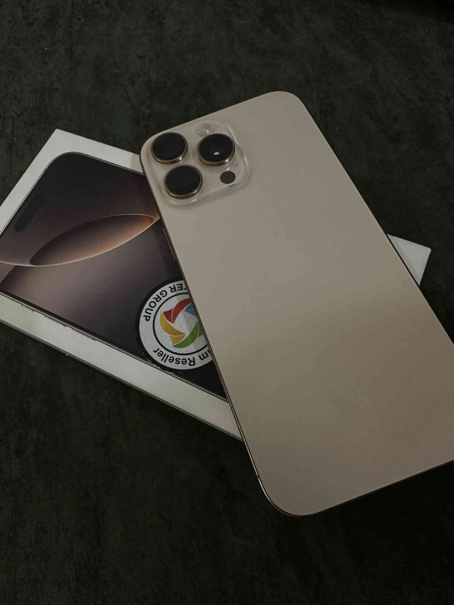 iPhone 16pro max أيفون 16 برو ماكس 
✅الذاكره 256 
✅البطاريه 99‎%‎
✅مستخدم قليل 
✅ ماستر 
✅ فئه m
💰السعر 1525000 وبي مجال 

📞 ***********

#ايفون #16بروماكس#موبايلات
