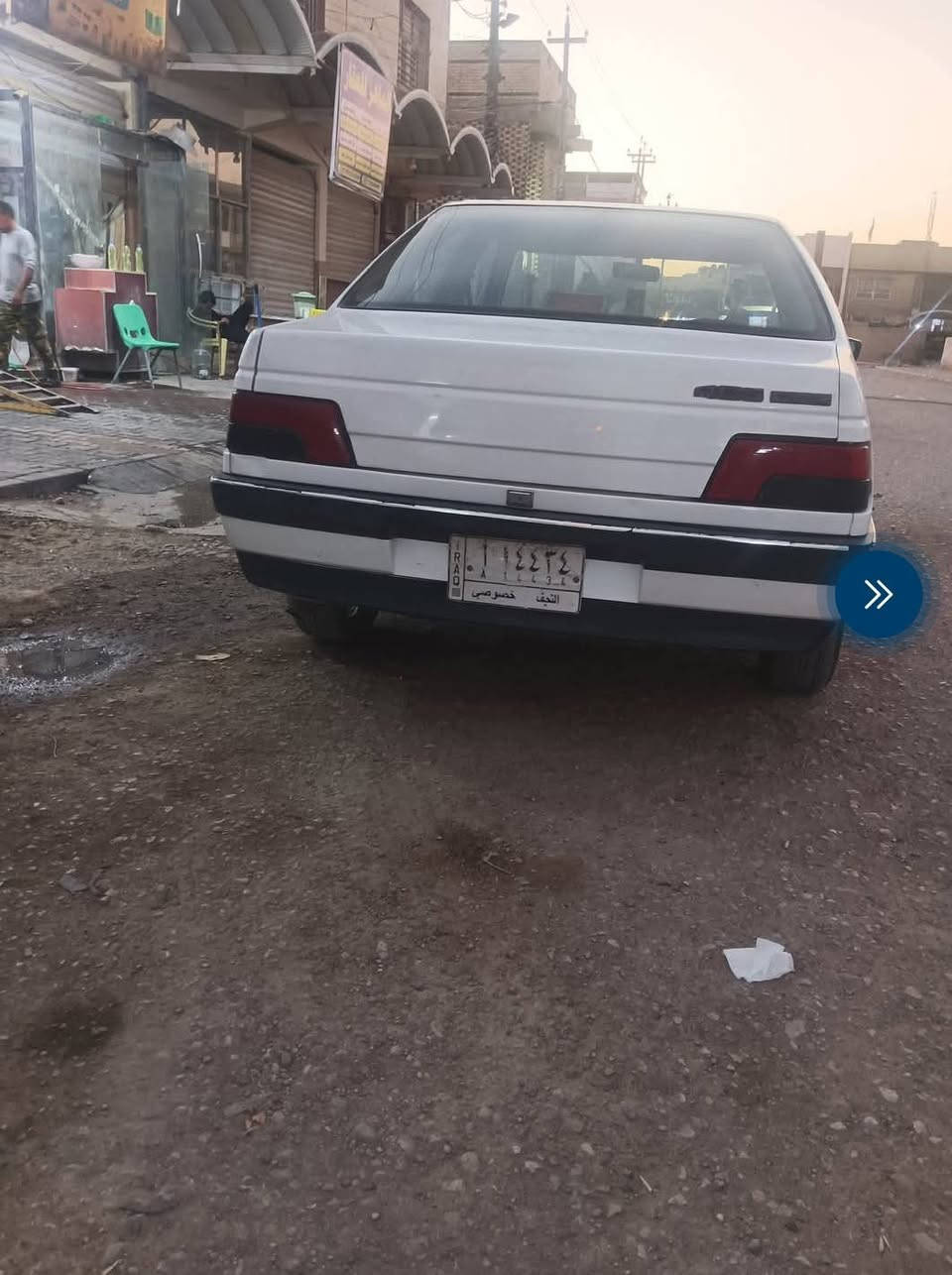 السلام عليكم ورحمة الله وبركاته 
سياره بيجو 405 البيع 
مديل 12.. سياره جاهزه من كلشي
مكينه بي خيط اتبخير باقي كله مكفوله  كير مكفوله حداديه جديد
سياره جاهزه 
سعره 38 وبي مجال  
                مكاني للنجف الاشرف
رقم موبايل‭***********
