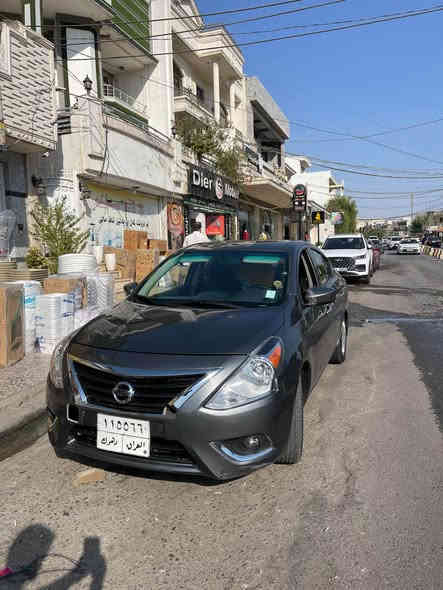 Nissan versa 2016 
 _____
رةنگ نفطي امريكي مةكينة 16  سيارة 3 قطعة تيدانة  سينگي و دةرگةهي سايقيي بس كلير ڤيكةتي نة صبغة و نة زةربةية 
___
سيارة يكجار بي عةيبة جاهزة سارة پاقژة مالي اختصدي ئة 
__
تحويل وةكالةت ب شةرت 
گيرو مةكينة شةرت جديد 
سيارة جاهزة ج عةيب لي نينن 
سيارة مواصفات عادي 
سعر 89$   
📞0750 0089885 
📞0750 7364260 دهوك
